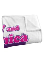 Warner Brothers Riverdale Betty & Veronica Silky Touch Super Soft Throw Blanket in White - thumbnail 3