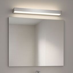 CGC Lighting 'Amber' LED Chrome IP44 Bathroom Over Mirror wall Light 9W in Metallic Silver - thumbnail 2