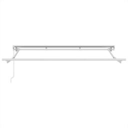 Berkfield Home Retractable Awning Manual Blue & White 250x200 cm - thumbnail 7