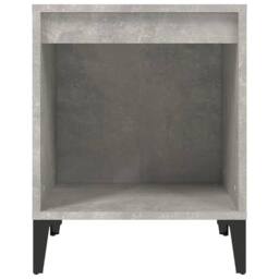 Berkfield Home Elegant Bedside Cabinets 2 pcs Concrete Grey 40x35x50 cm - Size: 40 x 35 x 50 cm - thumbnail 6