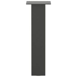 Berkfield Home Coffee Table Legs 4 pcs Anthracite 30 cm Steel in Black - thumbnail 6