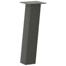 Berkfield Home Coffee Table Legs 4 pcs Anthracite 30 cm Steel in Black - thumbnail 4