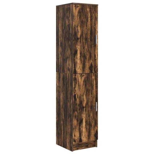 Berkfield Home Buffet Cabinet Smoked oak Engineered wood Large Buffet Cabinet in Brown - image 1