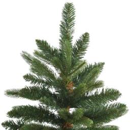 Berkfield Home Artificial Christmas Tree with 300 LEDs Green 240 cm PE & PVC - thumbnail 6