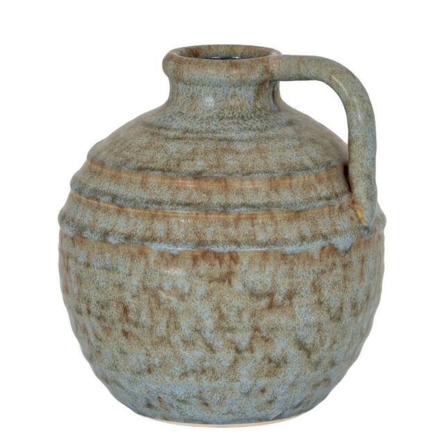 Lemon Pavilion Furniture and Decor Capella Krater Jug Vase - Ceramic - L16 x W16 x H18 cm - Grey - image 1