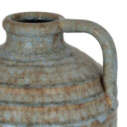 Lemon Pavilion Furniture and Decor Capella Krater Jug Vase - Ceramic - L16 x W16 x H18 cm - Grey - thumbnail 3