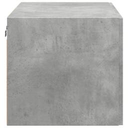 Berkfield Home Wall Cabinet Concrete Grey 80x42.5x40 cm Engineered Wood - thumbnail 5