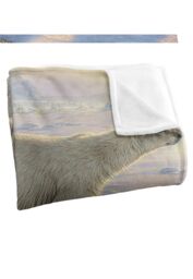 Wild Wings On The Edge 2 Silky Touch Super Soft Throw Blanket 152 X 127 cm in White - thumbnail 3