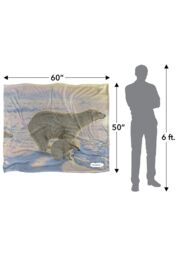 Wild Wings On The Edge 2 Silky Touch Super Soft Throw Blanket 152 X 127 cm in White - thumbnail 5
