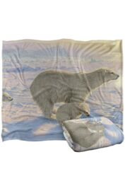 Wild Wings On The Edge 2 Silky Touch Super Soft Throw Blanket 152 X 127 cm in White - thumbnail 2