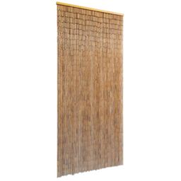 Berkfield Home Door Curtain Bamboo 90x200 cm in Brown