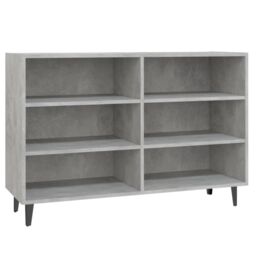 Berkfield Home Sideboard Concrete Grey 103.5x35x70 cm Engineered Wood - thumbnail 2