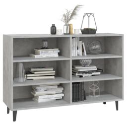 Berkfield Home Sideboard Concrete Grey 103.5x35x70 cm Engineered Wood - thumbnail 3
