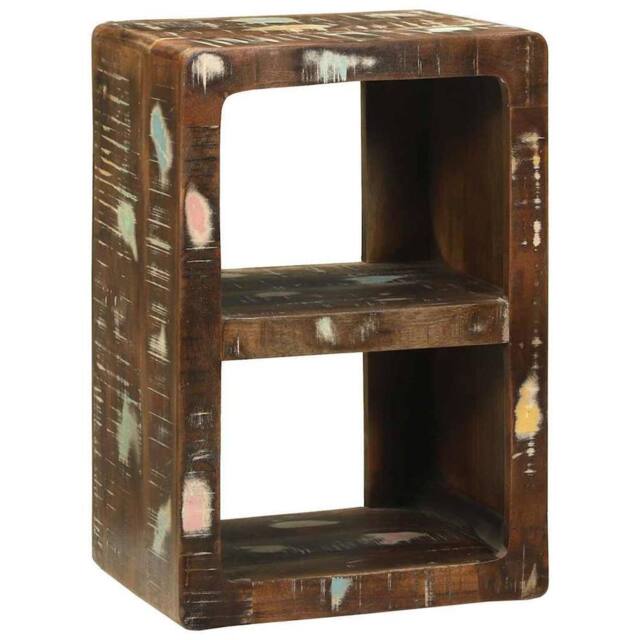 Berkfield Home Media Storage Cabinet Reclaimed Wood Multicolour Solid Reclaimed Wood in Brown - image 1