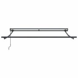 Berkfield Home Retractable Awning Manual Black 300x250 cm Polyester - thumbnail 7