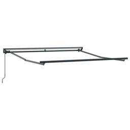 Berkfield Home Retractable Awning Manual Black 300x250 cm Polyester - thumbnail 5