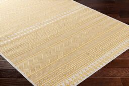 Livabliss Eagean Geometric Blue Beige Yellow Pink In- & Outdoor Rug - Size: 160 cm diameter - thumbnail 6
