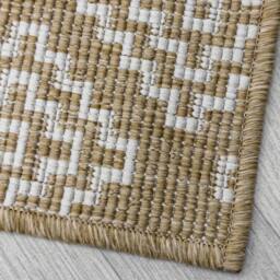 runrug Carpet Runner Rug - Indoor/Outdoor, Reversible, 2mm - 'Olmec' in Brown - Size: 60 cm x 390 cm - thumbnail 2