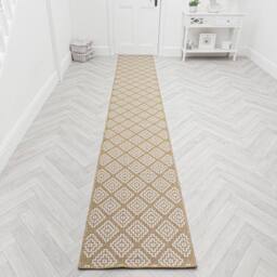 runrug Carpet Runner Rug - Indoor/Outdoor, Reversible, 2mm - 'Olmec' in Brown - Size: 60 cm x 390 cm - thumbnail 5