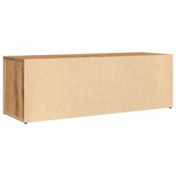Berkfield Home Shoe Storage Bench Artisan Oak 105x35x35 cm Engineered Wood in Brown - Size: 105 x 35 x 35 cm - thumbnail 6