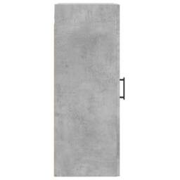 Berkfield Home Wall Mounted Cabinet Concrete Grey 34.5x34x90 cm Engineered Wood - thumbnail 8