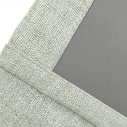 Marlow 100% Blackout Curtains for Bedroom Living Room Thermal Insulated in Green - Size: 213 cm width x 132 cm drop - thumbnail 5