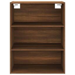 Berkfield Home Hanging Wall Cabinet Brown Oak 69.5x32.5x90 cm - thumbnail 5