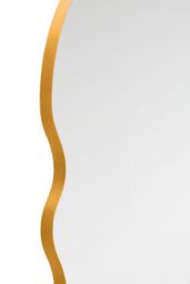 "MirrorOutlet New Gold Metal Dome Arch Topped Wall Mirror 71"" X 31"" (180CM X 80CM) - Size: 1 Pack" - thumbnail 3