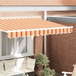 Berkfield Home Awning Valance for 2.5 m Frame Multicolour 2.3x0.2 m - thumbnail 1