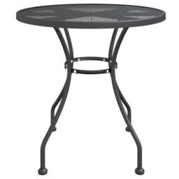Berkfield Home 5 Piece Garden Dining Set Expanded Metal Mesh Anthracite in Black - thumbnail 5