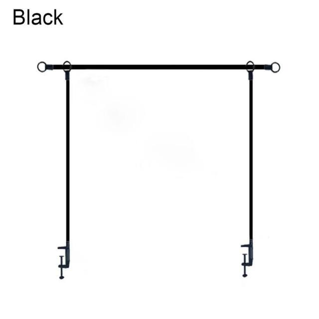 Havendro Black Metal Over Table Decorative Table Rod Rail Home Garden - image 1