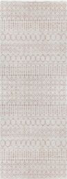Livabliss Aliyah Shag-Shaggy Pink Ivory Brown Global Soft Plush Pile Living Rug - Size: 160 cm x 220 cm - thumbnail 2