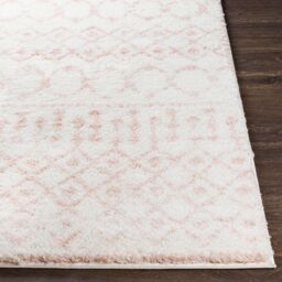 Livabliss Aliyah Shag-Shaggy Pink Ivory Brown Global Soft Plush Pile Living Rug - Size: 160 cm x 220 cm - thumbnail 5