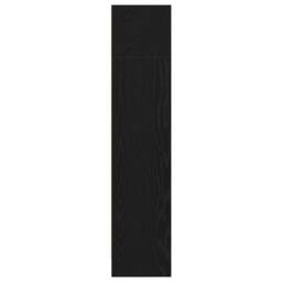 Berkfield Home Bookcase Black Oak 40x24x109 cm Engineered Wood - Size: 40 x 24 x 109 cm - thumbnail 6