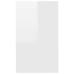 Berkfield Home Sideboard with 3 Drawers High Gloss White 120x41x75 cm Engineered Wood - Size: 120 x 41 x 75 cm - thumbnail 6