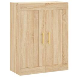 Berkfield Home Highboard Sonoma Oak 69.5x34x180 cm Engineered Wood in Light Oak - thumbnail 5