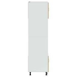 Berkfield Home Oven Cabinets 2 pcs Porto Artisan Oak Engineered Wood in Brown - thumbnail 6