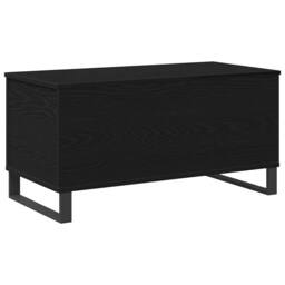 Berkfield Home Coffee Table Black Oak 90x44.5x45 cm Engineered Wood