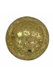 KDMD Gold Metallic Bauble 9cm 3 Pack - thumbnail 2