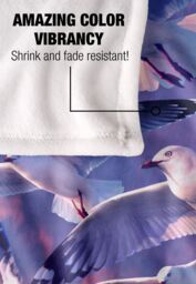 JQ Licensing Royce Mcclure Evening Seagulls Silky Touch Super Soft Throw Blanket 152 X 127 cm in White - thumbnail 4