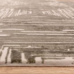 The Rug Shop UK Green Modern Striped Latex Back Latex Backing Area Rug - Size: 200 cm x 290 cm - thumbnail 7