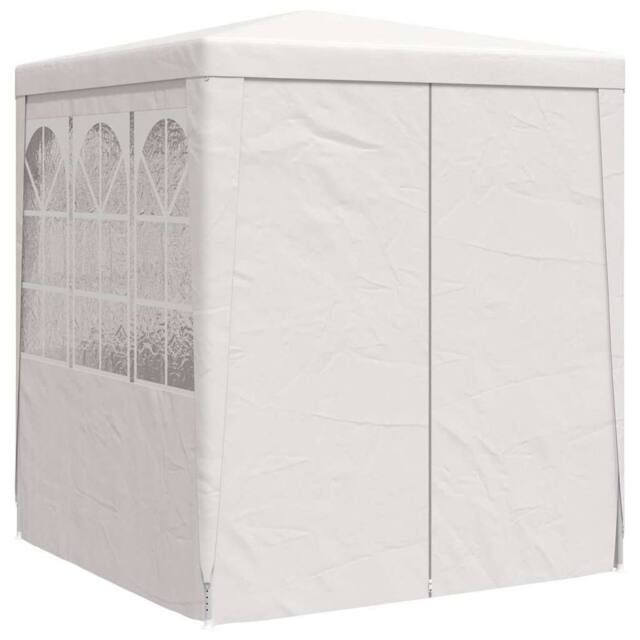 Berkfield Home Professional Party Tent with Side Walls 2.5x2.5 m White 90 g/m ² - image 1