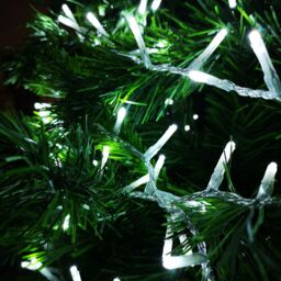 Samuel Alexander 1000 LED 25m Premier TreeBrights Indoor Outdoor Christmas Multi Function Mains Operated String Lights w/ Timer & Clear Cable in Cool - thumbnail 3