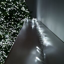 Samuel Alexander 1000 LED 25m Premier TreeBrights Indoor Outdoor Christmas Multi Function Mains Operated String Lights w/ Timer & Clear Cable in Cool - thumbnail 1