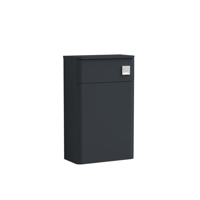 Balterley Bathroom Floor Standing Concealed Cistern WC Unit, Dark Grey, 502mm in Grey - image 1