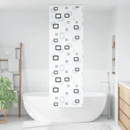 Berkfield Home Shower Roller Blind with Cassette 70x240 cm Fabric Width 66 cm - thumbnail 3