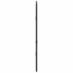 Berkfield Home Wall Mirror Black 40x15 cm Oval - thumbnail 4