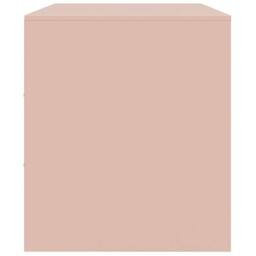 Berkfield Home TV Cabinets 2 pcs Pink 67x39x44 cm Steel - Size: 67 x 39 x 44 cm - thumbnail 8