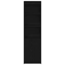 Berkfield Home Highboard Black Oak 50x35x180 cm Engineered Wood - Size: 50 x 35 x 180 cm - thumbnail 6