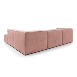 Abakus Direct Doris Large Reversible Corner Sofa with High-Density Foam Available in 6 Colours in Pink - thumbnail 6